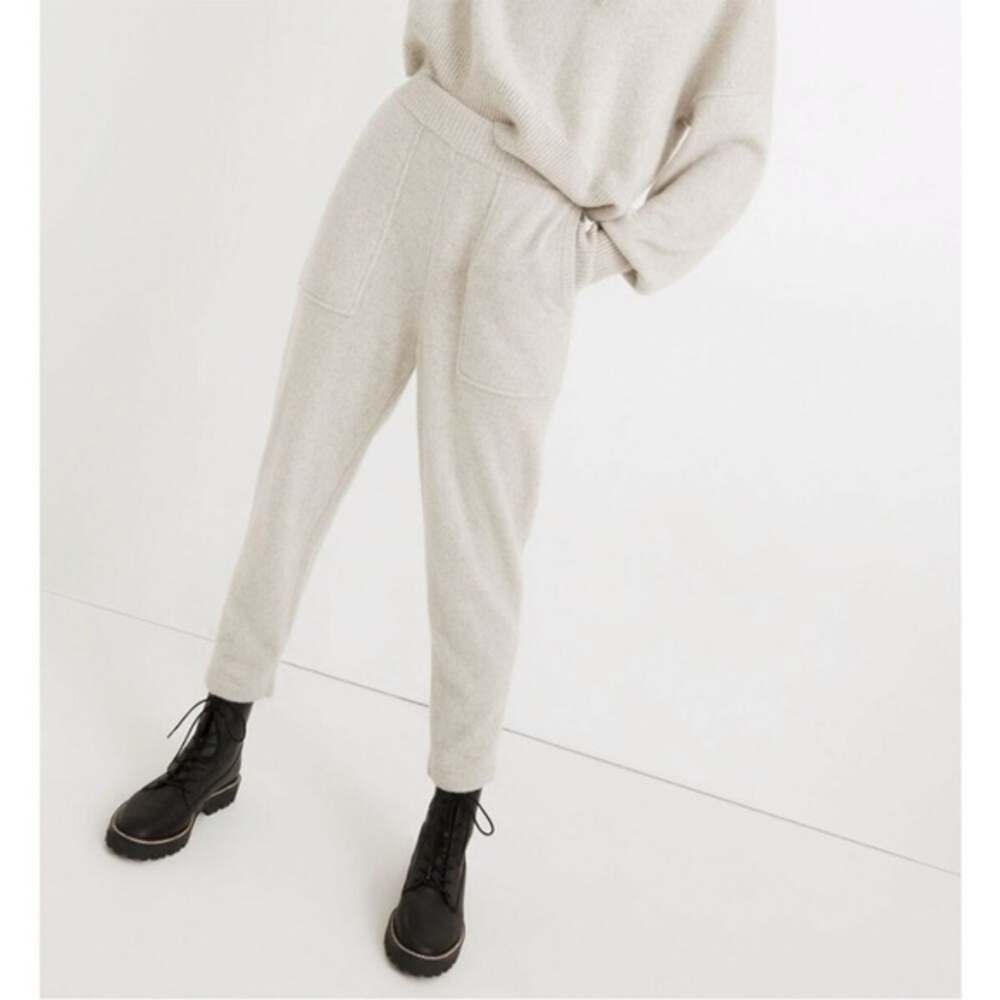 Madewell (Re)sourced Cashmere Allendale Sweater Pants